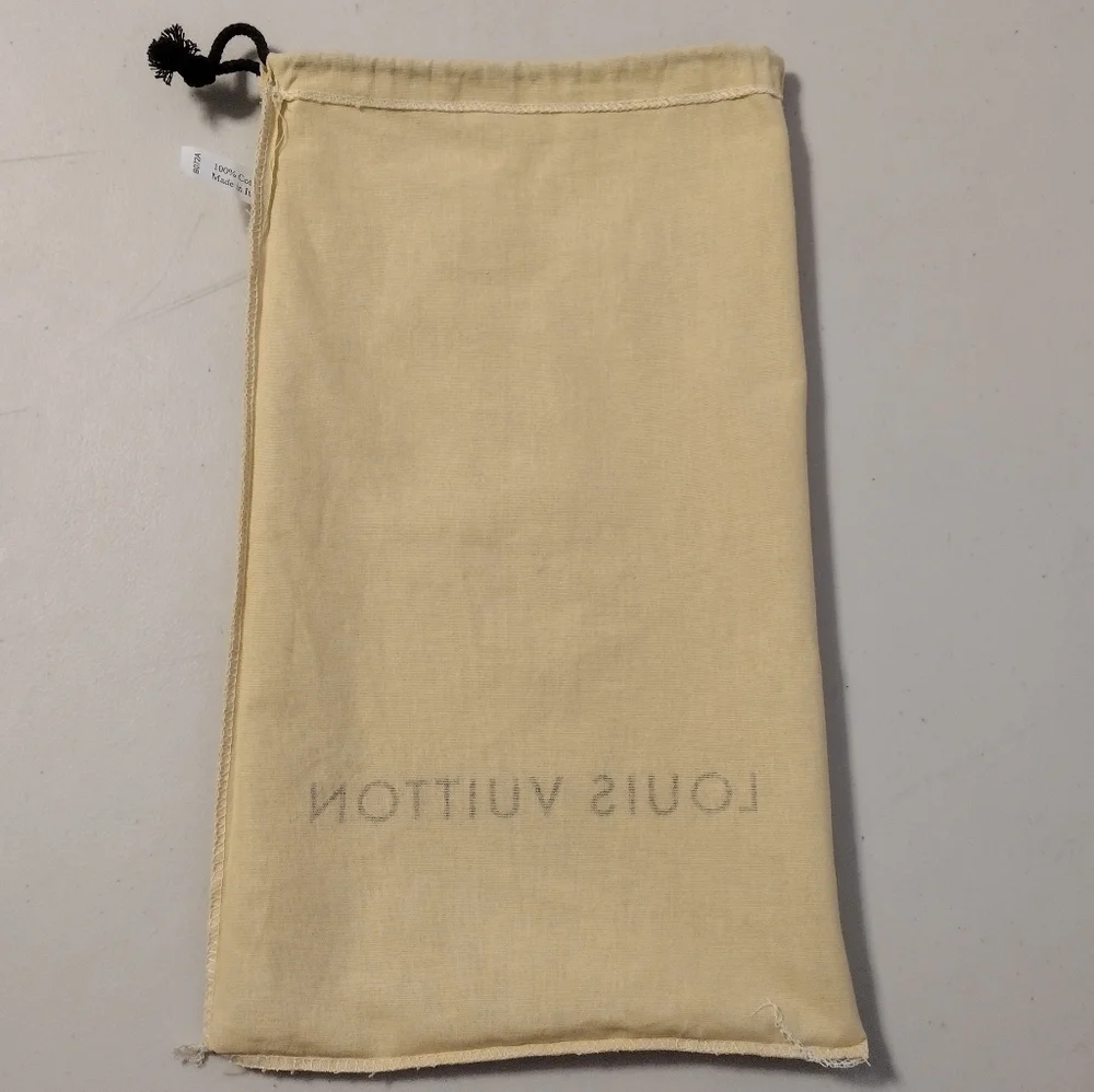 Bundle Of 2 Louis Vuitton Beige Dust Bags